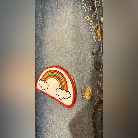 ✌️☮️🕊️Vintage Boho Z Cavaricci jeans - Picture 9 of 10